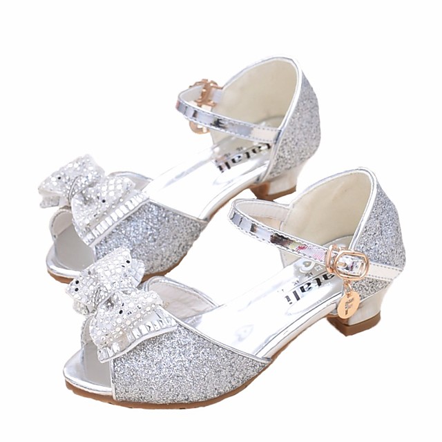 silver heels for teens