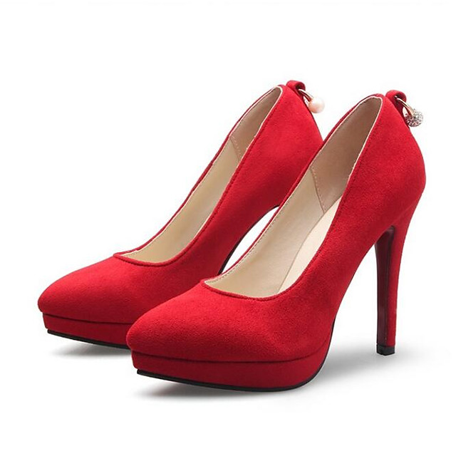 Tacones rojos cerrados Clearance