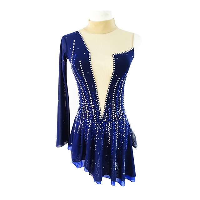 Robe de Patinage Artistique Femme Fille Patinage Robes ...