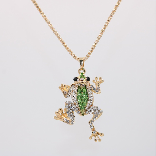 matching frog necklaces