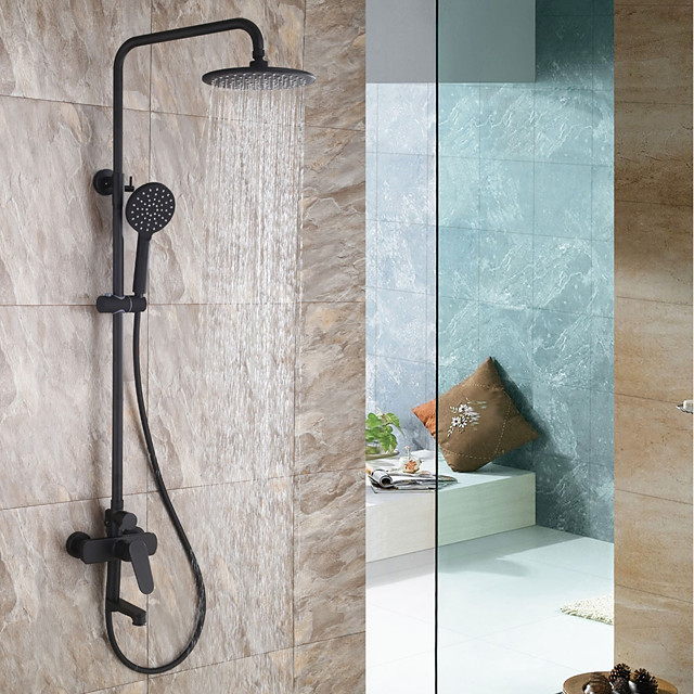 Duschsystem einstellen - Regenfall Antike Chrom / Lackierte Oberflächen