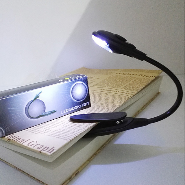 portable mini LED reading light book clip light protable bright