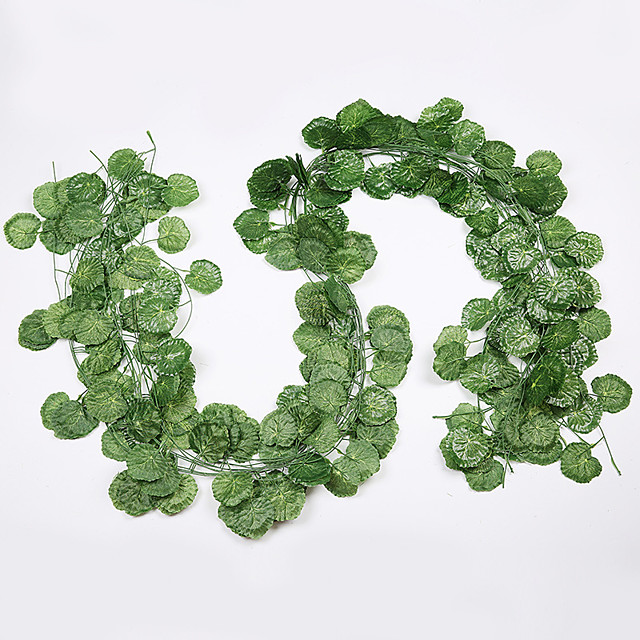 12 pcs 220cm Artificial Ivy Leaf Garlands Vines for Decoration Fake Ivy