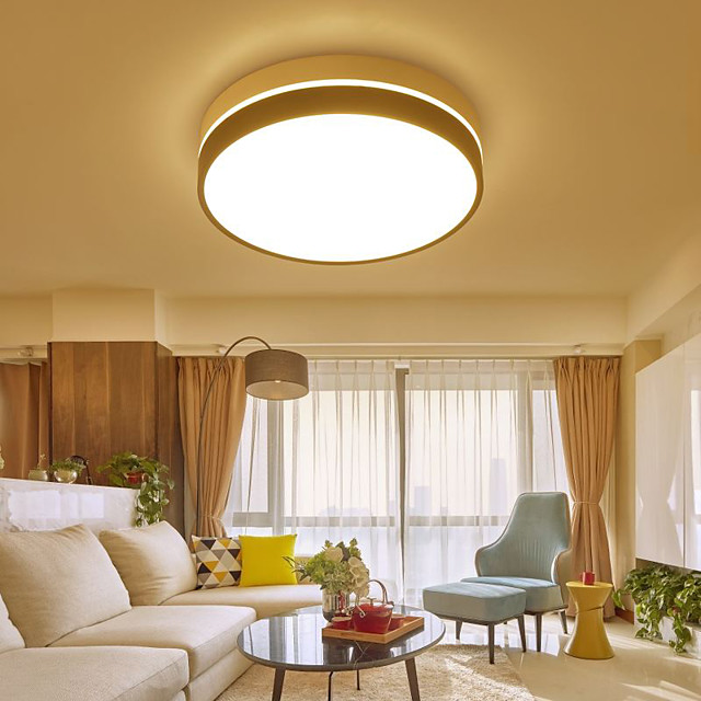 Apliques de techo Acabados Pintados Metal 110-120V / 220-240V Blanco