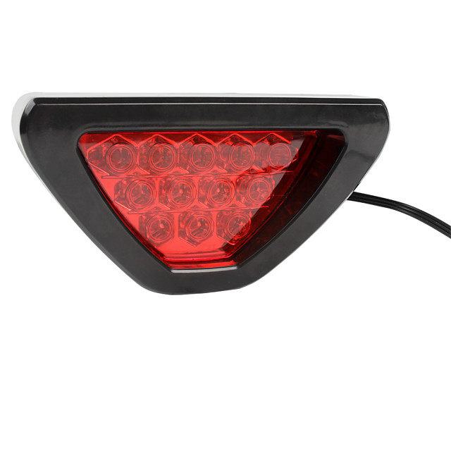 Universal 2 x 24 LED Motorcycle Round Reflector Tail Brake Turn Signal Light KW