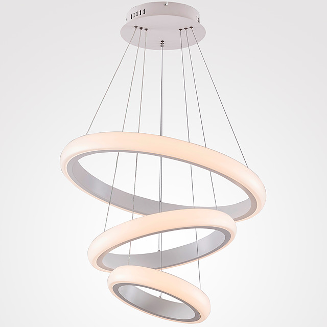 modern circle chandelier