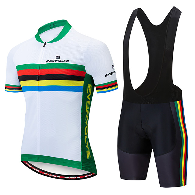2020 Men/'s Cycling Jersey Uniform Short Bicycle Sportswear Bike MTB Top Clothing