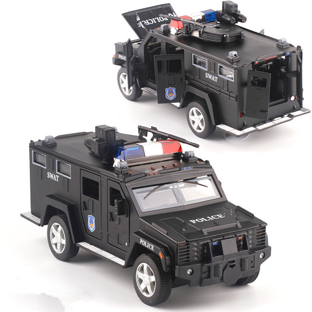 1:32 Toy Car Diecast Vehicle Model Car Police car SUV Music & Light ...