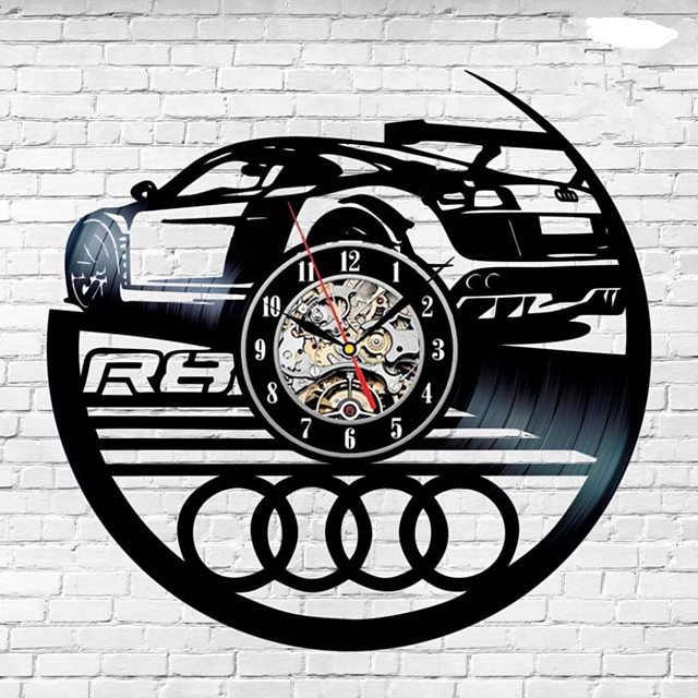 Audi Auto Logo Vintage Sisustus Lahja Vinyyli Levy Seinakello Ainutlaatuinen Lahja Saat 7456459 2021 Hintaan 33 15