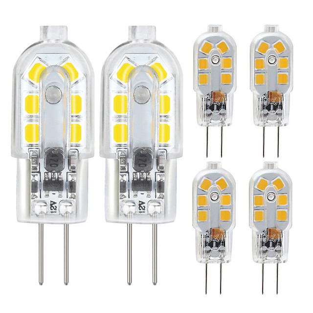 6 Pack G4 2.5W LED Bulb 2835 LED Bi-pin G4 Base 20W Halogen Bulb ...