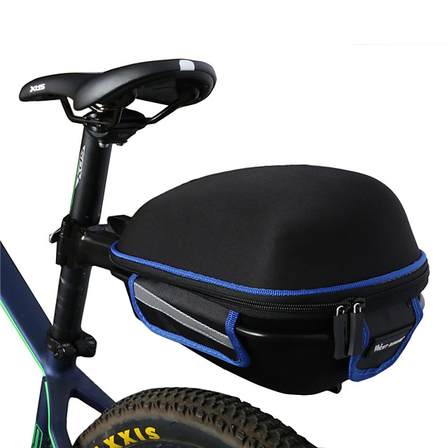 Sacoche De Selle Vélo WEST BIKING – Sous Siège Arrière – Noir, 1.6L, Imperméable