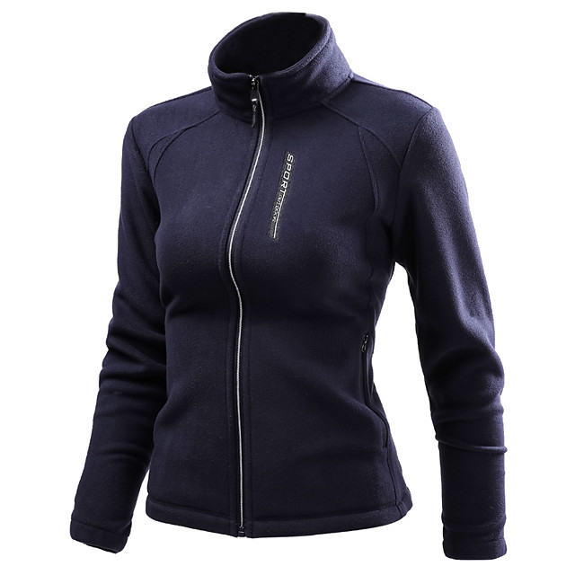 Women's Hiking Jacket Hiking Fleece Jacket Autumn / Fall Spring Outdoor