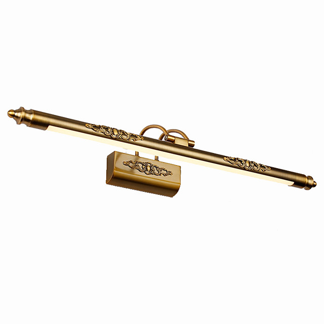 70 cm 16 w estilo rústico continental metal galvanizado brazo oscilante