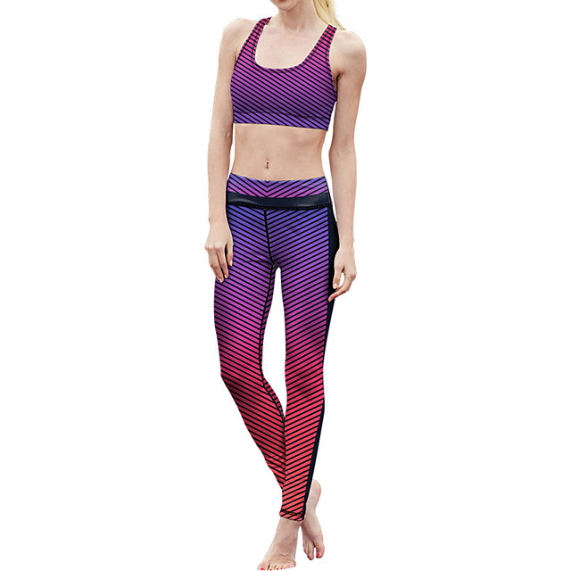 dark purple workout leggings