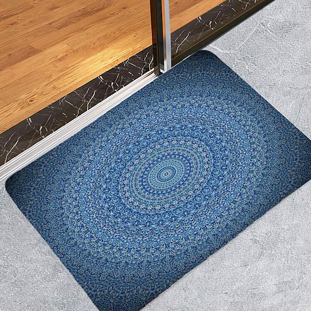 modern bath mat