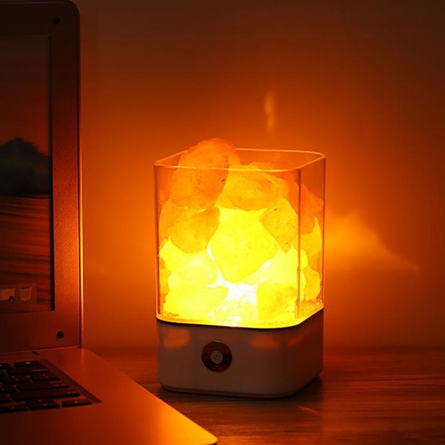 warm light table lamp