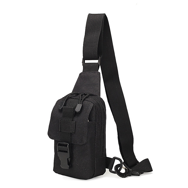 20 L Hiking Sling Backpack Wearable YKK Zipper Outdoor Oxford Black ...