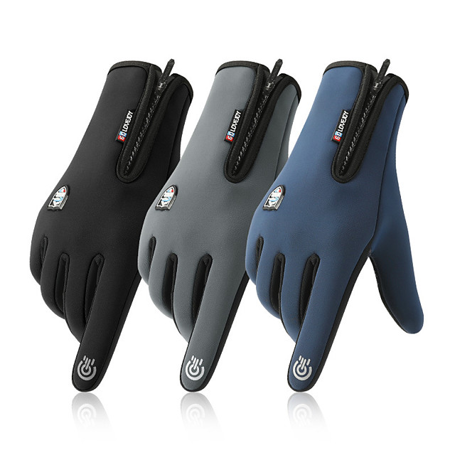 Touchscreen Outdoor Thermal Non-Slip Riding Gloves for Men Women Lightweight Cycling Running Gloves