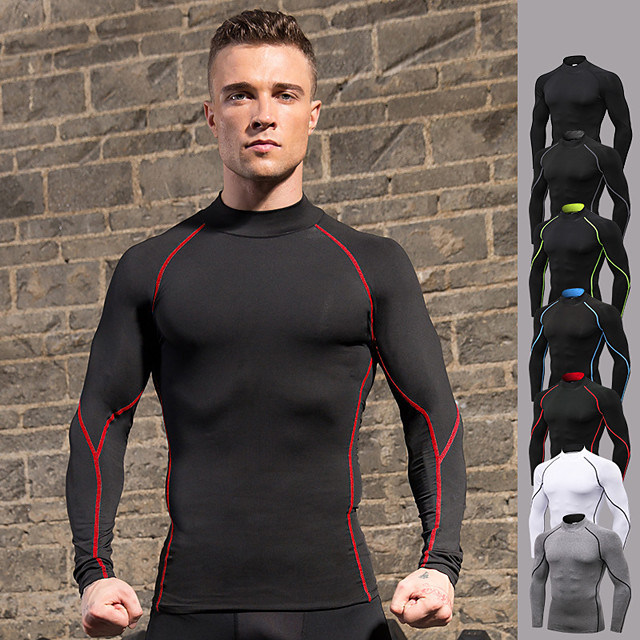 high neck compression shirt