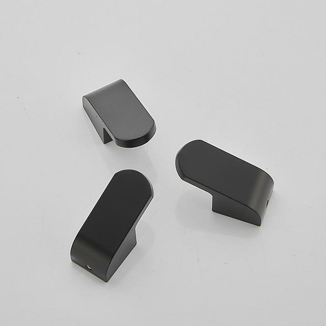 ganchos para batas 3 piezas gancho para toallas de aluminio negro baño