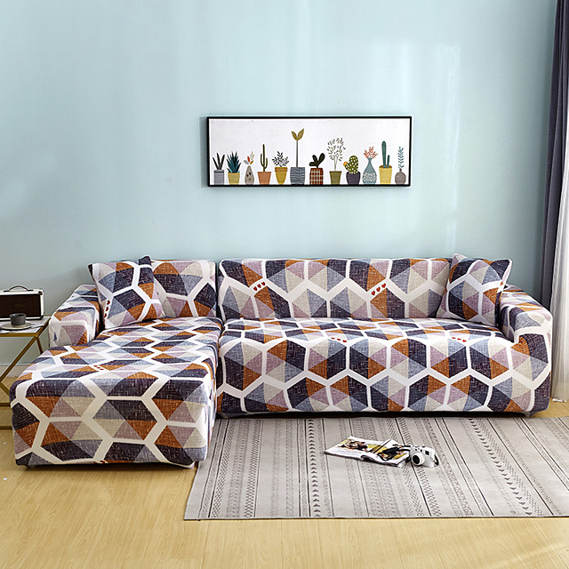 Sofa Cover Stretch Cheap Slipcovers Soft Durable Couch Cover 1 Piece Spandex Jacquard Fabric Washable Furniture Protector Armchair Loveseat L Shape 7880863 2020 22 99
