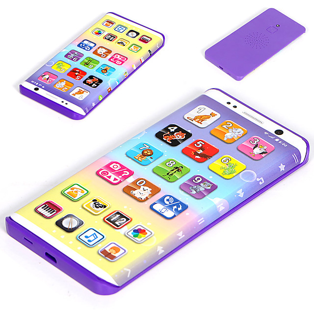 iphone Smart Kids Toddler Toy Music Cell Phone Recharable Mobile Xmas GiftV Bb