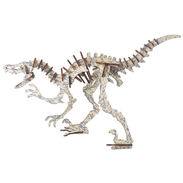 Puzzles 3d Puzzles De Madera Dinosaurio Huesos Fosiles