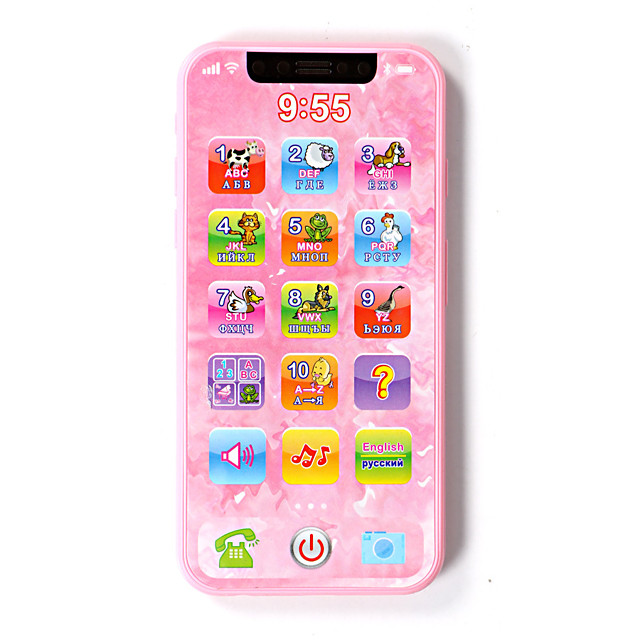 iphone Smart Kids Toddler Toy Music Cell Phone Recharable Mobile Xmas GiftV Bb