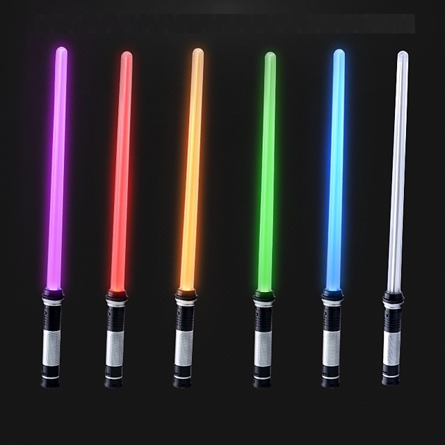 extendable lightsaber light up