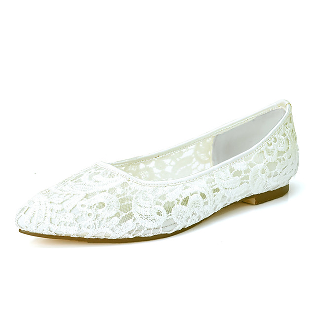 womens ivory flat dress shoes