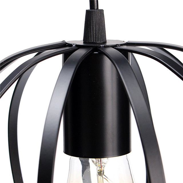 19 cm Diseño de linterna Lámparas Colgantes Metal Acabados Pintados