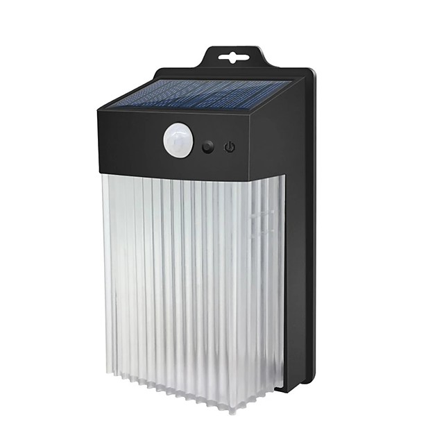 1pc 2 W Güneş duvar ışık Su Geçirmez Güneş Enerjisi ile çalışır 1pc 2 W Güneş duvar ışık Su Geçirmez Güneş Enerjisi ile çalışır