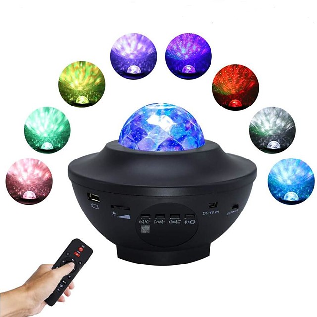 Music Star Projector Tiktok Star Light Nebula Projector Bluetooth
