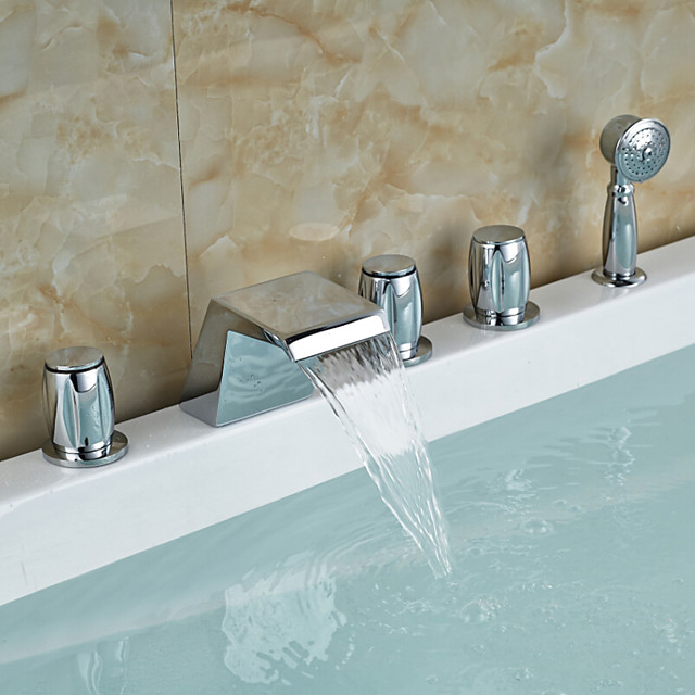 grifo para bañera - grifería y bañera modernas de cromo válvula de