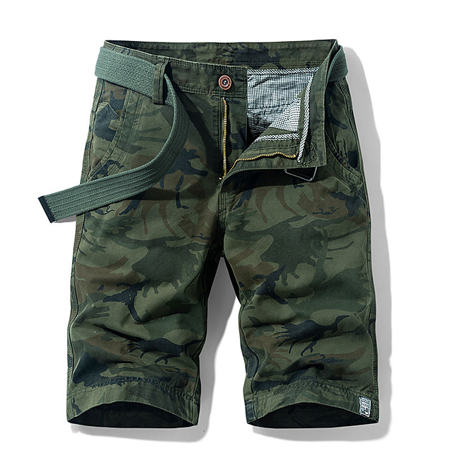 camo hiking shorts