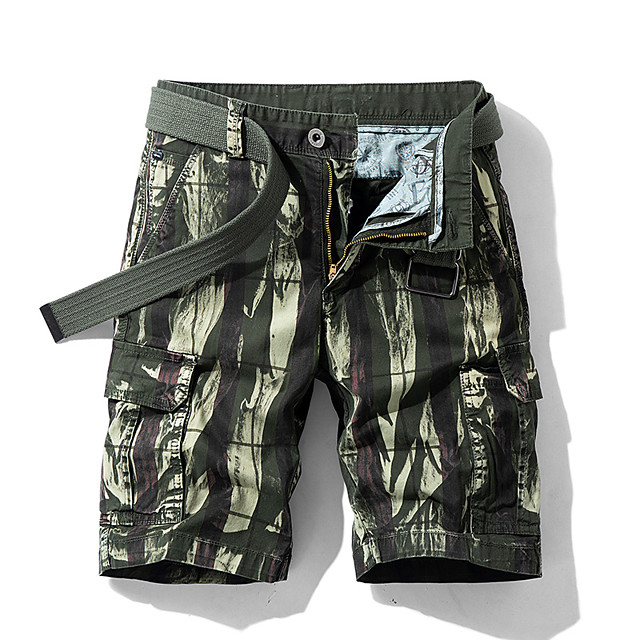 camo hiking shorts