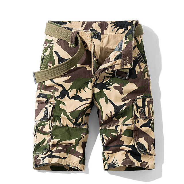 camo hiking shorts