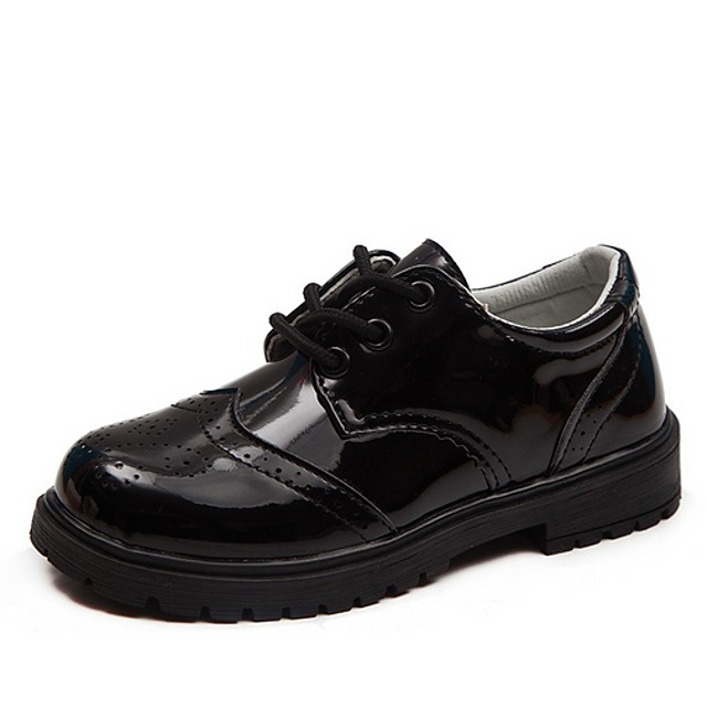 Boys' Flats Comfort School Shoes PU Little Kids(4-7ys) Black Summer 8076099  2021 – $21.99