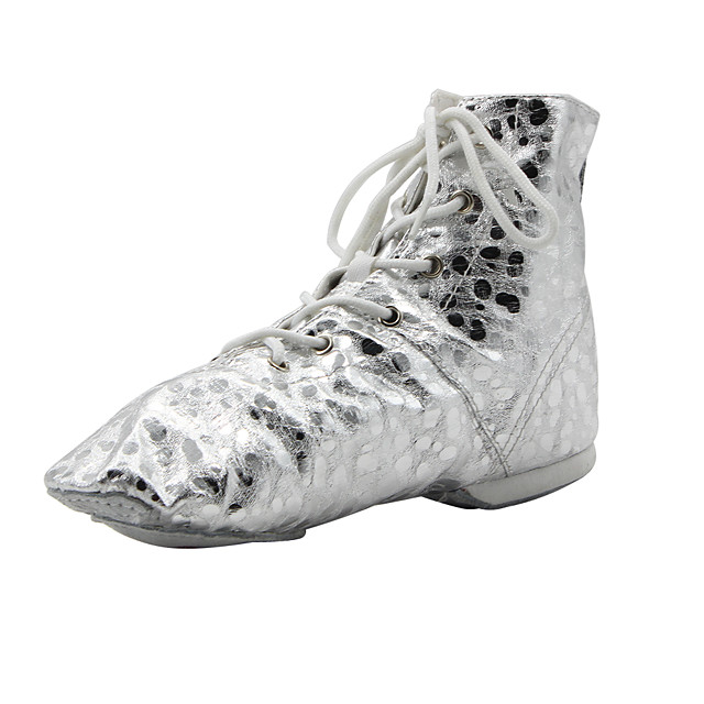 silver jazz boots