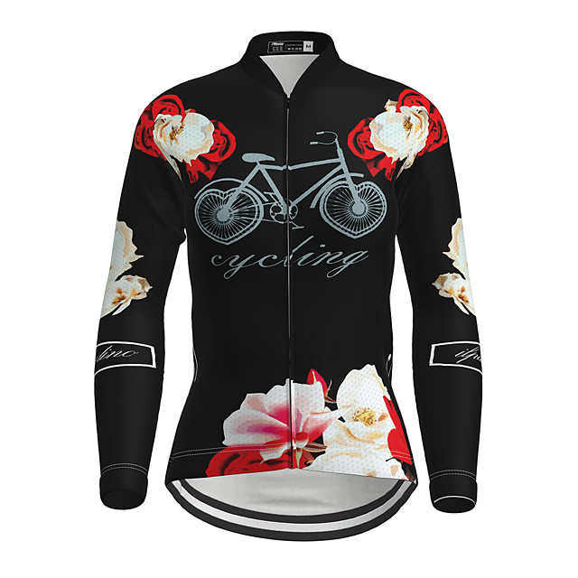 floral bike jersey