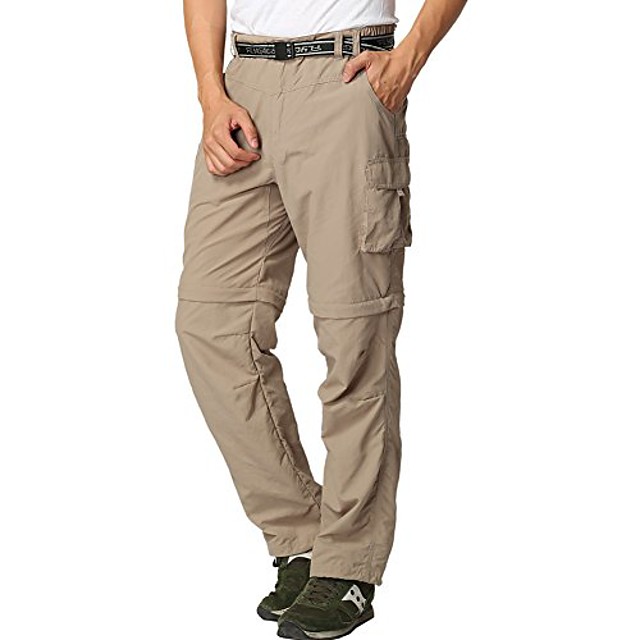 Convertible Pants / Zip Off Pants Summer Outdoor Breathable Quick Dry ...