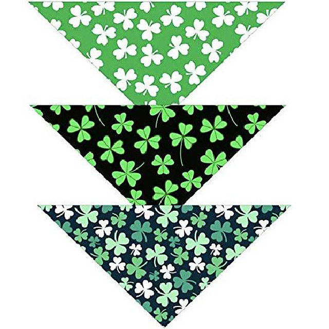 Download st. patrick's day dog bandanas | 3-pack handkerchief ...