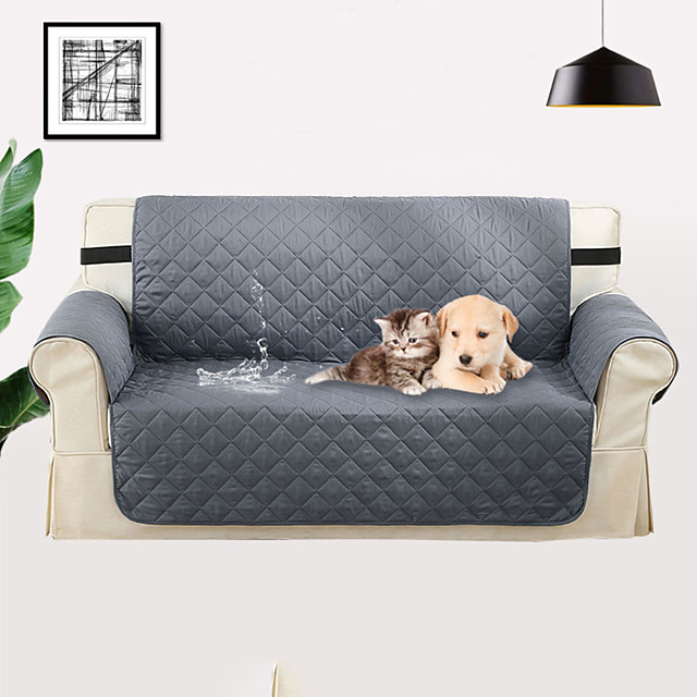 LightInTheBox Couch Cover Loveseat Slipcovers for 2 Cushion Couch High Stretch Velvet Fabric Sofa Furniture Protector Cover Sofa Covers for Living Room for Dogs（Brown）