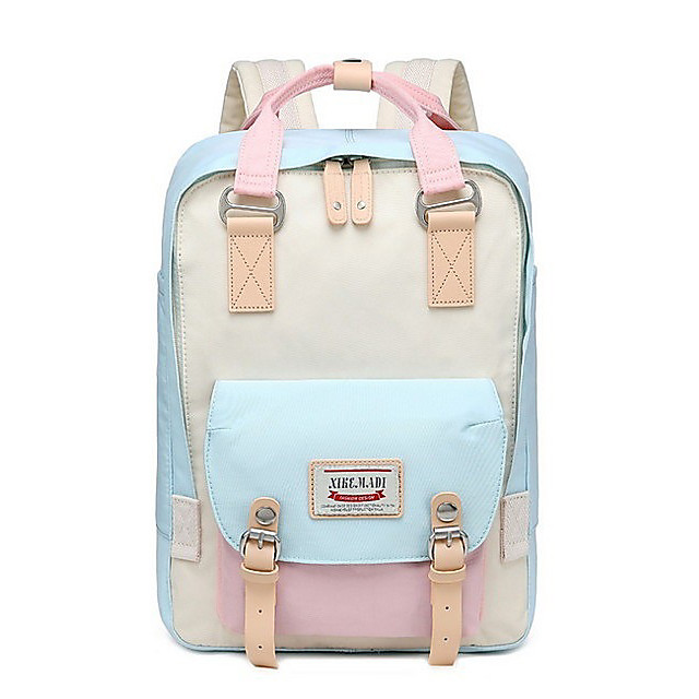 macaroon colorblock backpack