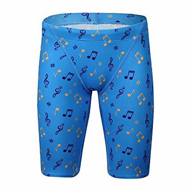 boys swim jammers quick dry youth swimming jammer shorts upf 50+ (a1/dark blue, medium(25.5"27