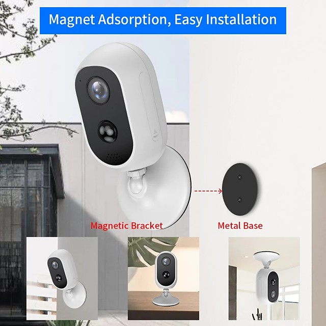 Hiseeu C30 1080P WIFI Battery Camera IP Outdoor Waterproof Hiseeu C30 1080P WIFI Battery Camera IP Outdoor Waterproof