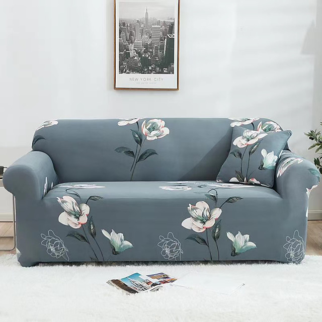 1PC Sofa Slipcover or Pillowcase Dining Chair Couch Decor Protector Pure Color