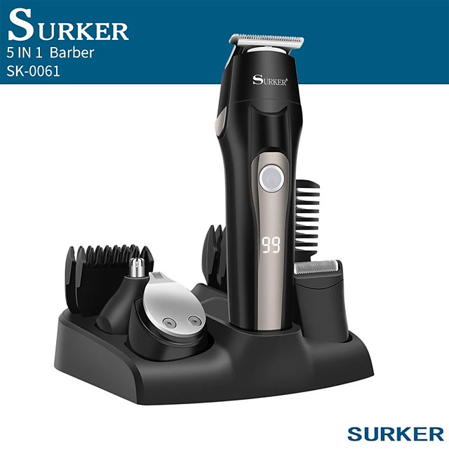 surker 3 in 1 hair and beard trimmer
