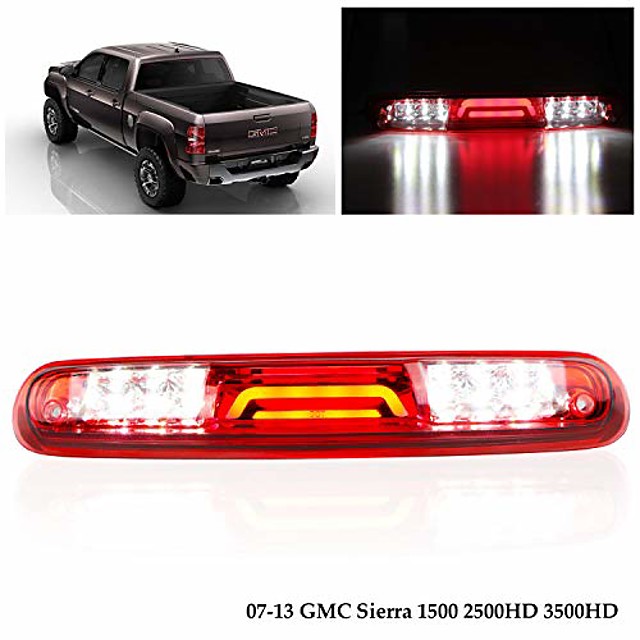 Led 3 Sklop Kocionog Svjetla Visoki Nosac Kocionog Svjetla Teretna Svjetiljka Pogodna Za 2007 2013 Chevy Silverado Gmc Sierra 1500 2500hd 3500hd 25890530 531066 Kromirano Kuciste Crvena Leca Iz 8369799 2021 24 99