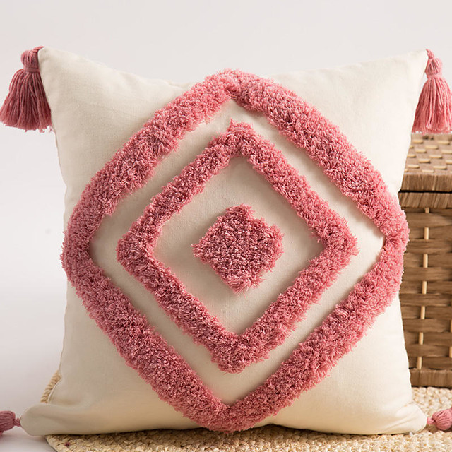 QA/_ NE/_ EG/_ Modern Geometry Throw Pillow Case Cushion Cover Colorful Home Sofa